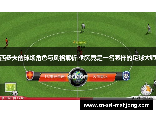 西多夫的球场角色与风格解析 他究竟是一名怎样的足球大师